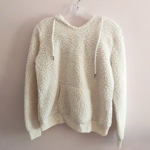 Fluffy Wool Hoodie